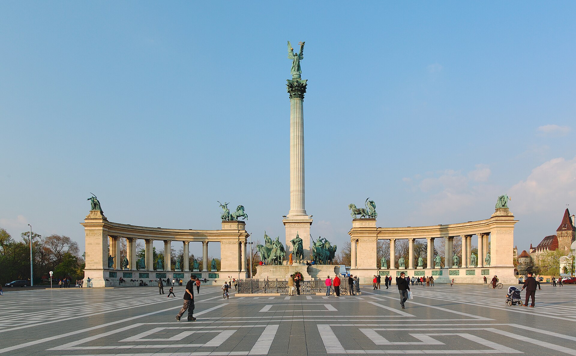 Hjältarnas torg i Budapest