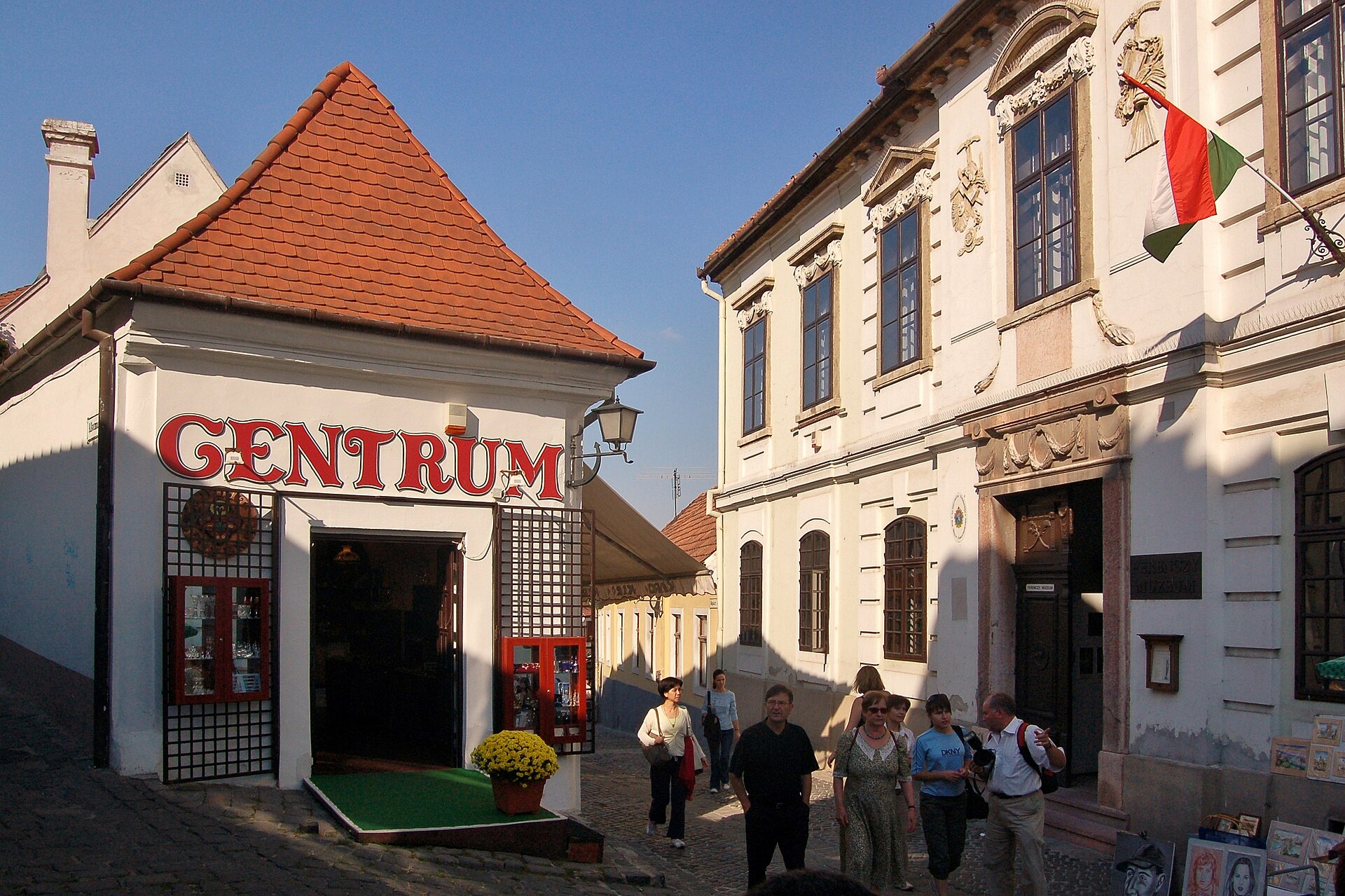 Huvudtorget Fő tér i Szentendre